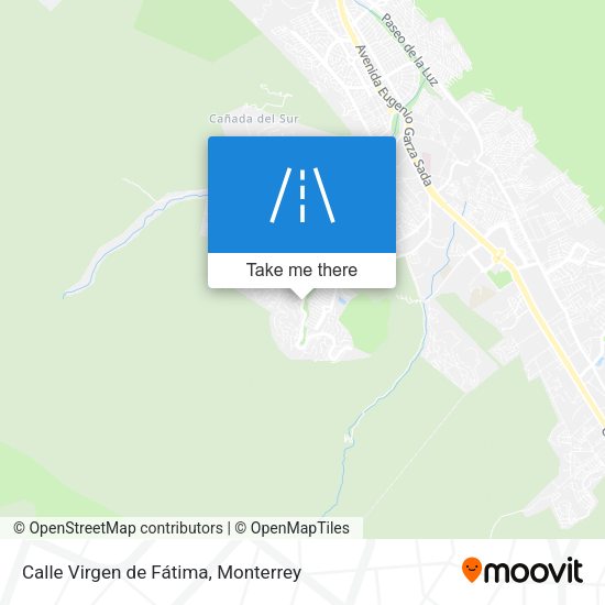 Calle Virgen de Fátima map