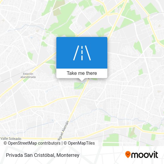 Mapa de Privada San Cristóbal