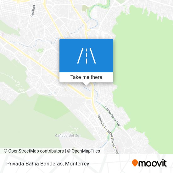 Privada Bahía Banderas map
