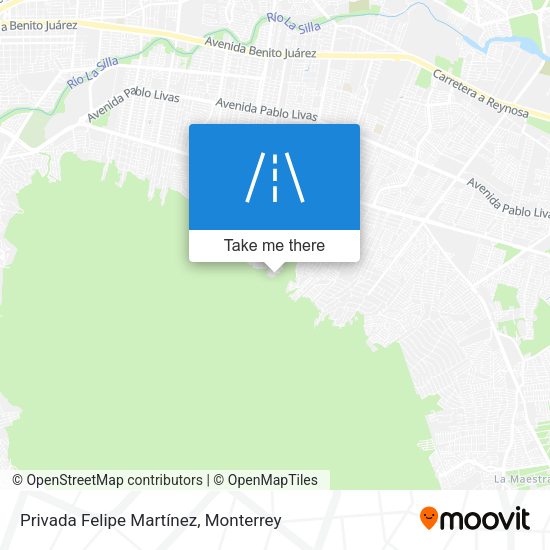 Privada Felipe Martínez map