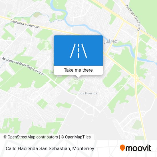 Calle Hacienda San Sebastián map