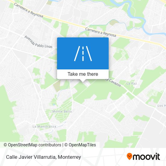 Mapa de Calle Javier Villarrutia