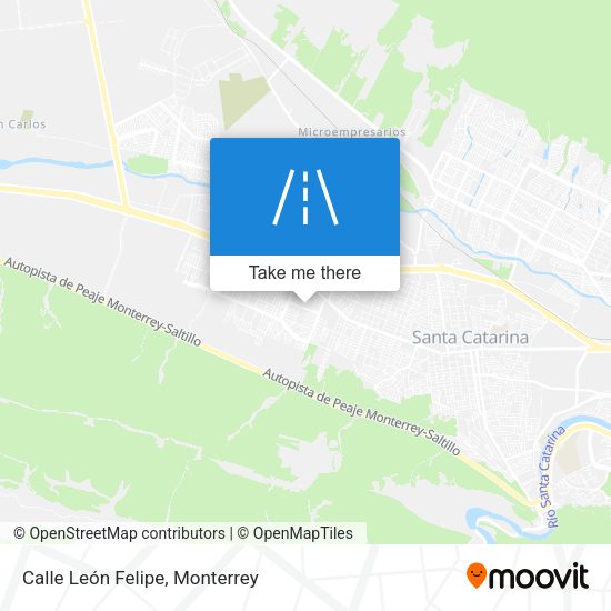 Calle León Felipe map
