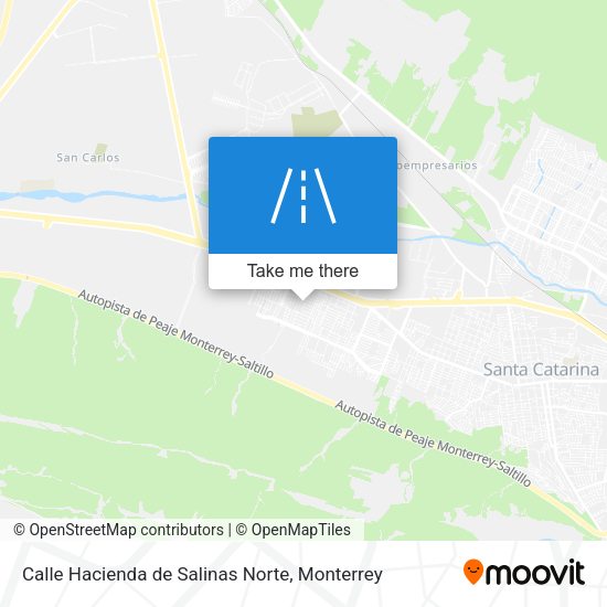 Calle Hacienda de Salinas Norte map