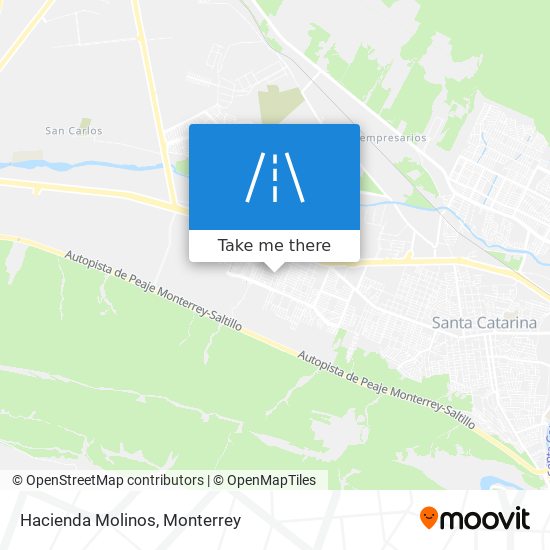 Hacienda Molinos map