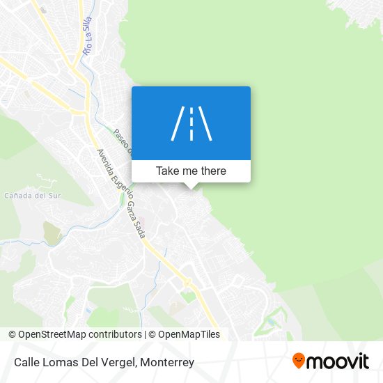 Mapa de Calle Lomas Del Vergel