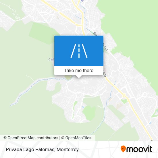 Privada Lago Palomas map