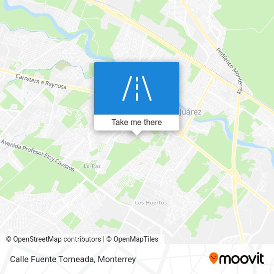 Mapa de Calle Fuente Torneada