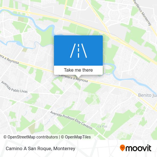 Mapa de Camino A San Roque
