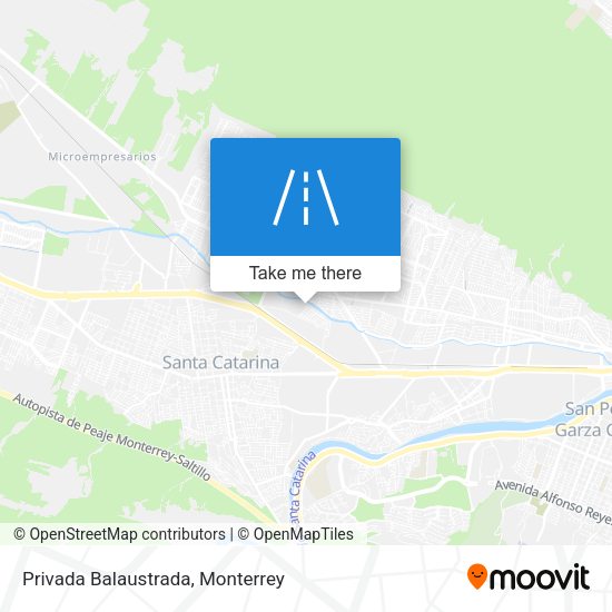 Privada Balaustrada map