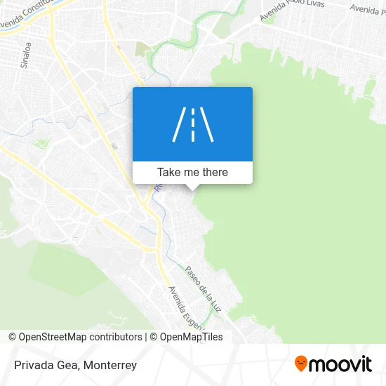 Privada Gea map