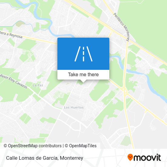 Calle Lomas de García map