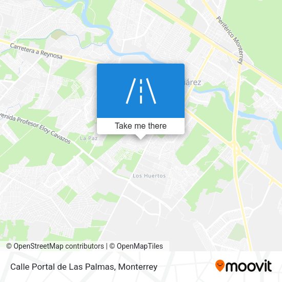 Calle Portal de Las Palmas map