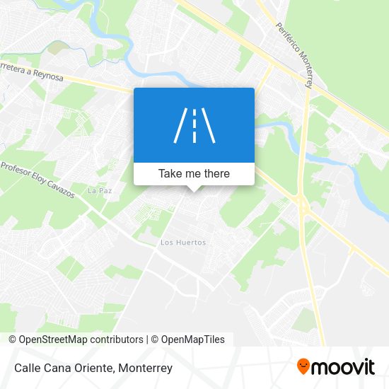 Mapa de Calle Cana Oriente