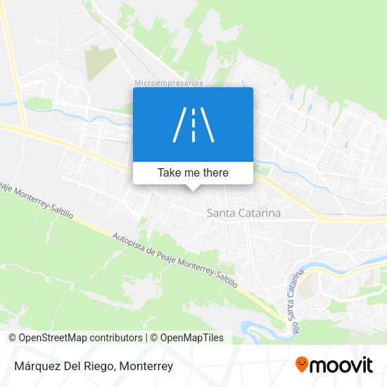 Márquez Del Riego map