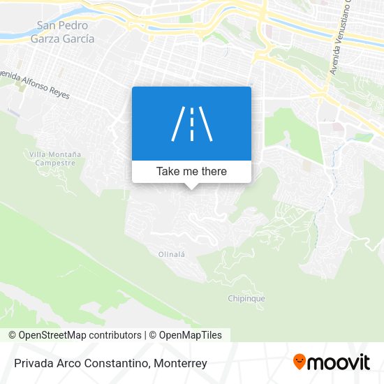 Privada Arco Constantino map