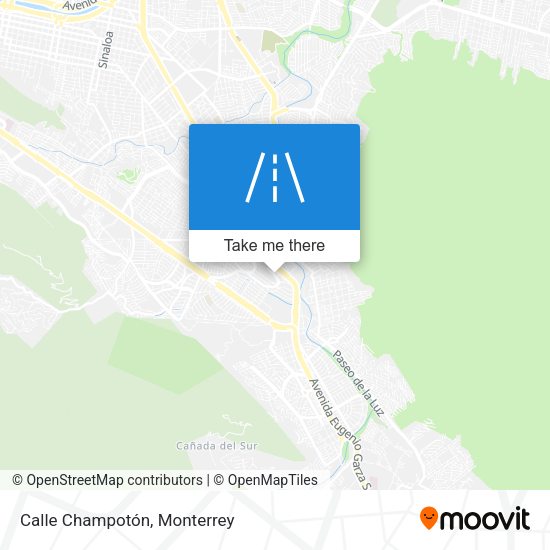 Mapa de Calle Champotón