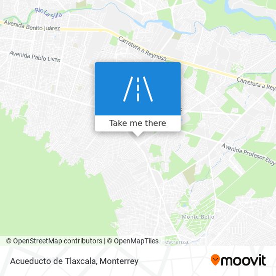 Acueducto de Tlaxcala map