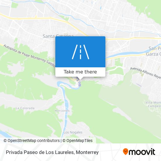 Privada Paseo de Los Laureles map