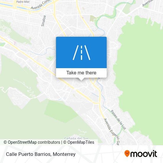 Mapa de Calle Puerto Barrios