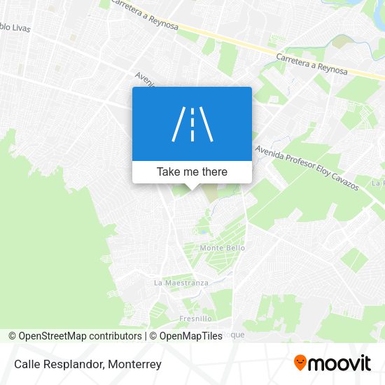 Mapa de Calle Resplandor