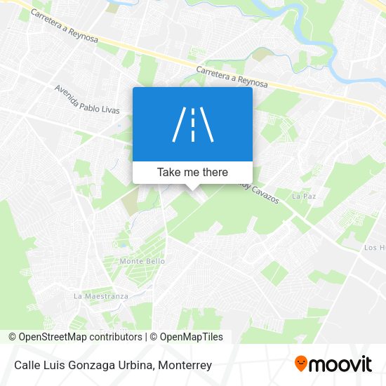 Calle Luis Gonzaga Urbina map