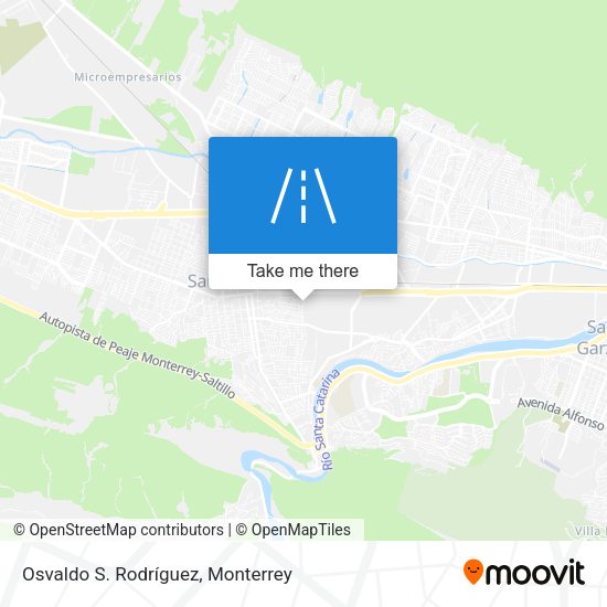 Mapa de Osvaldo S. Rodríguez