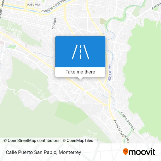 Mapa de Calle Puerto San Pablo