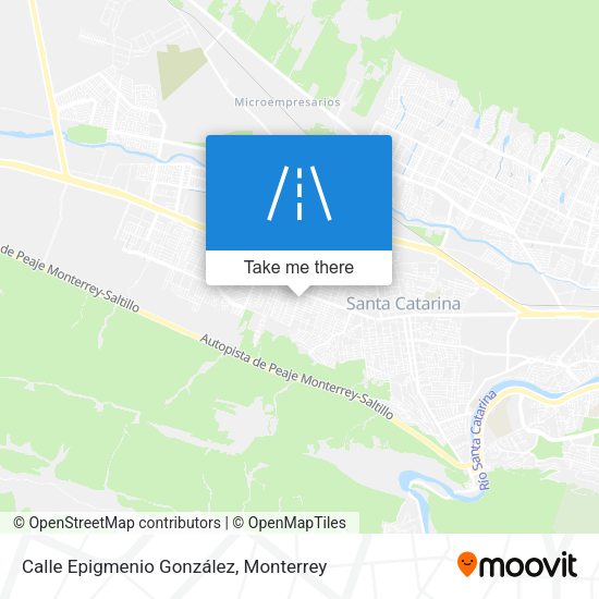 Calle Epigmenio González map