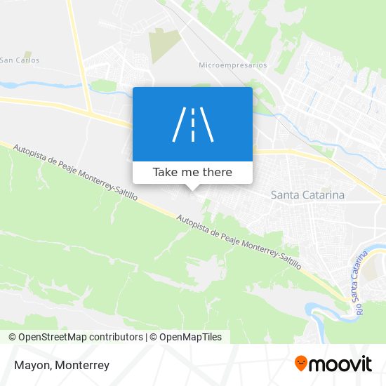 Mayon map