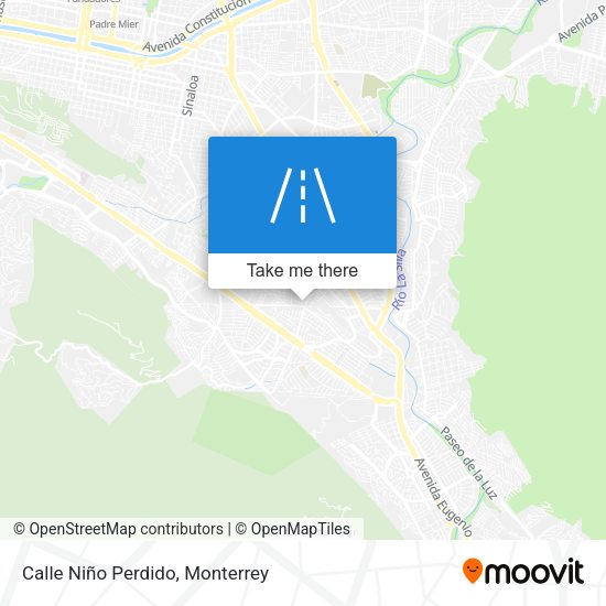Calle Niño Perdido map