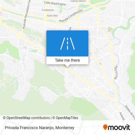 Privada Francisco Naranjo map