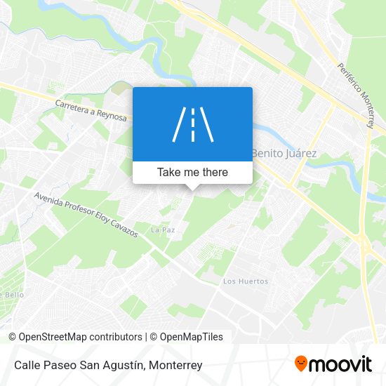 Mapa de Calle Paseo San Agustín
