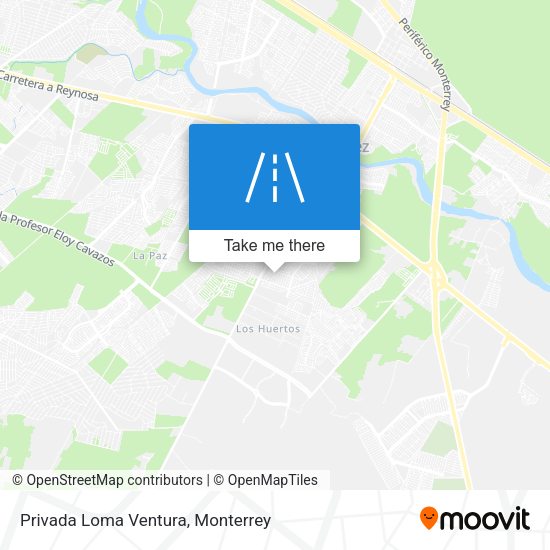 Privada Loma Ventura map