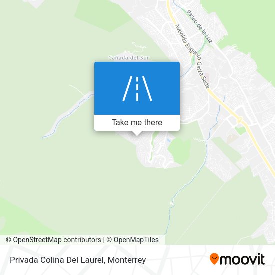 Privada Colina Del Laurel map