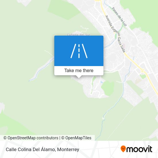Mapa de Calle Colina Del Álamo