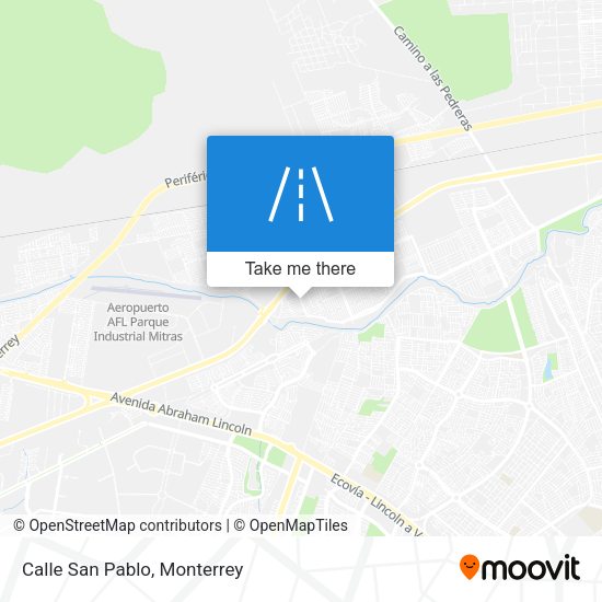 Mapa de Calle San Pablo