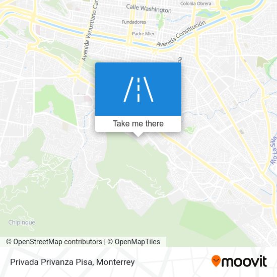 Mapa de Privada Privanza Pisa