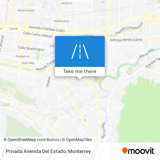 Privada Avenida Del Estado map