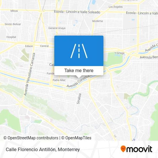 Calle Florencio Antillón map
