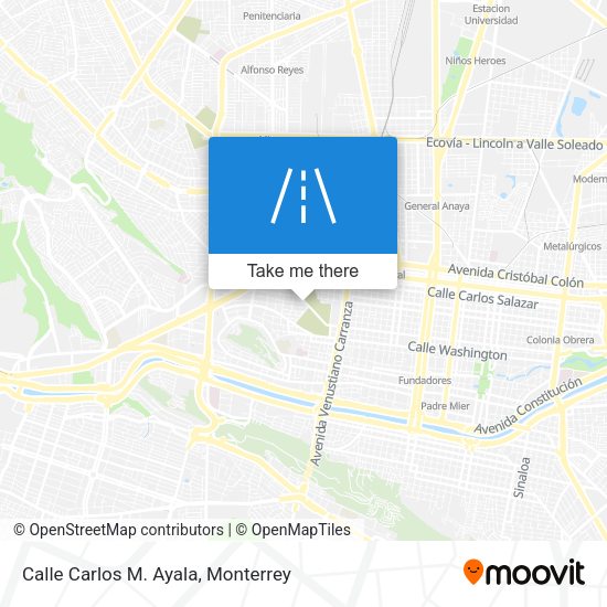 Calle Carlos M. Ayala map