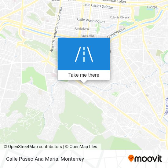 Calle Paseo Ana María map