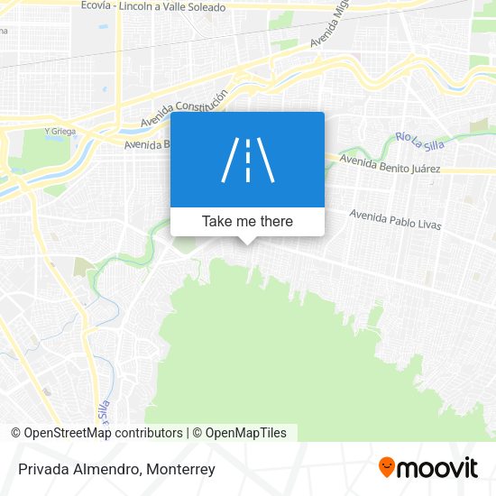 Mapa de Privada Almendro