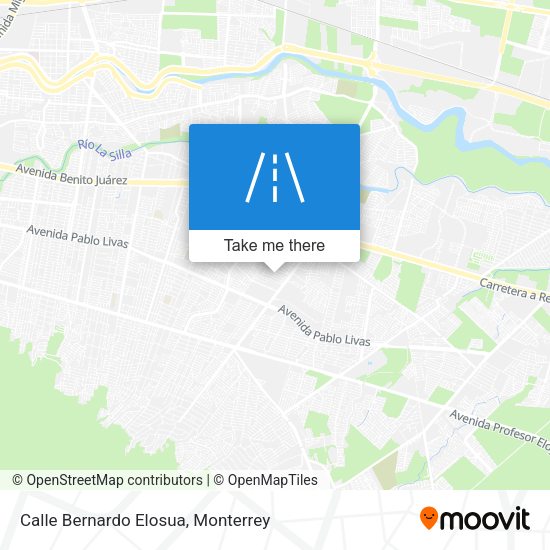 Calle Bernardo Elosua map