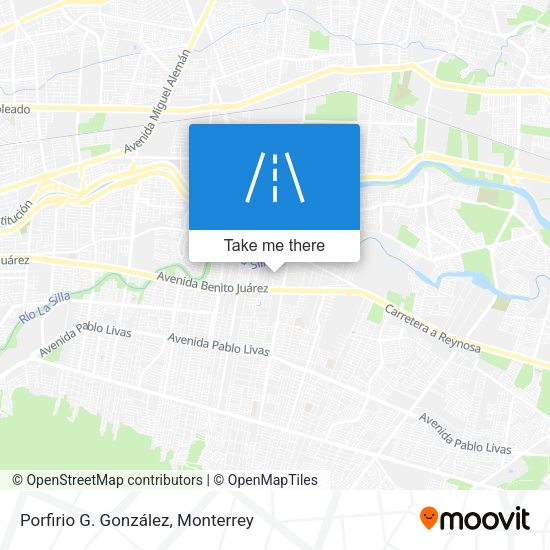 Porfirio G. González map
