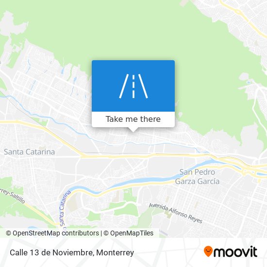 Calle 13 de Noviembre map