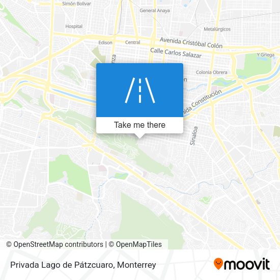 Privada Lago de Pátzcuaro map