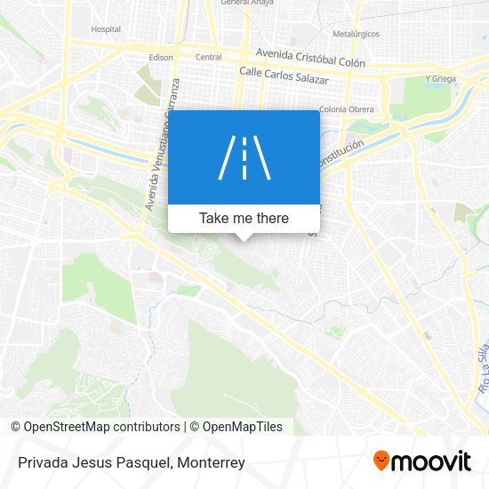 Privada Jesus Pasquel map