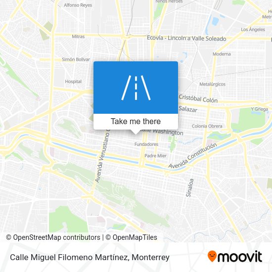 Calle Miguel Filomeno Martínez map