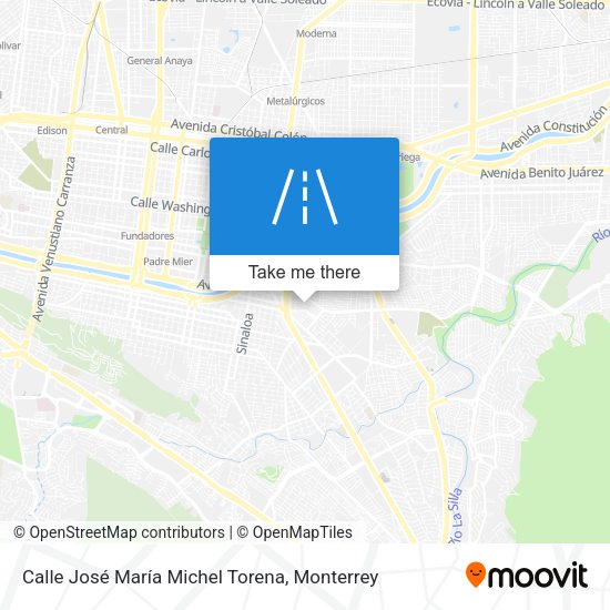 Mapa de Calle José María Michel Torena